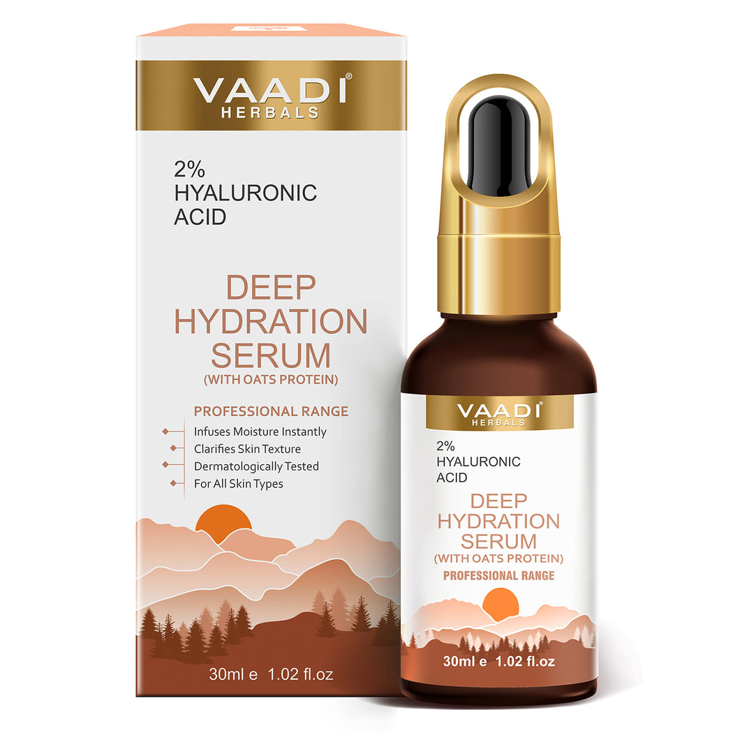 Deep Hydration Serum With 2% Hyaluronic Acid & Oats Protein (30 ml)