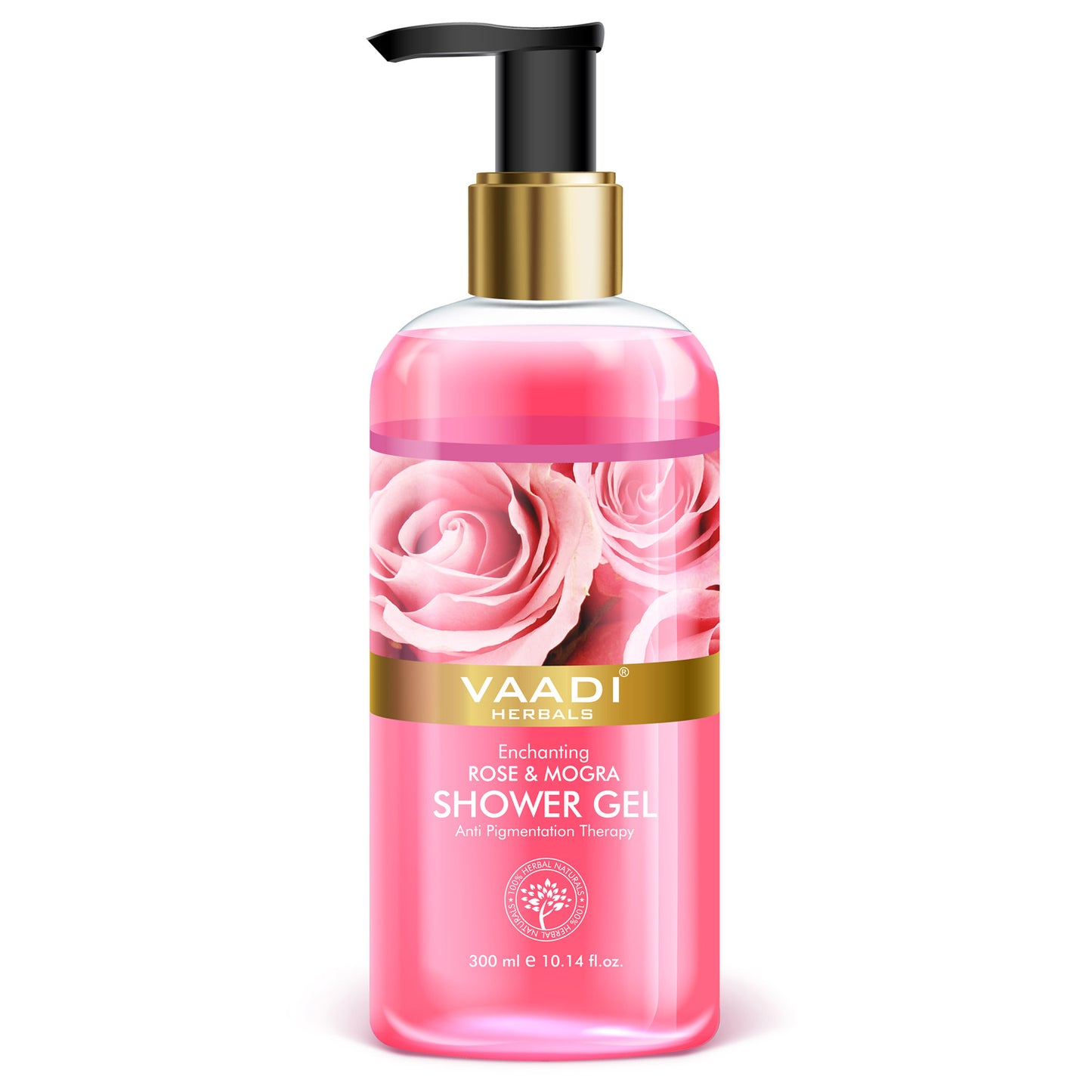 Pack of 3 Enchanting Rose & Mogra Shower Gel (300 ml x 3)