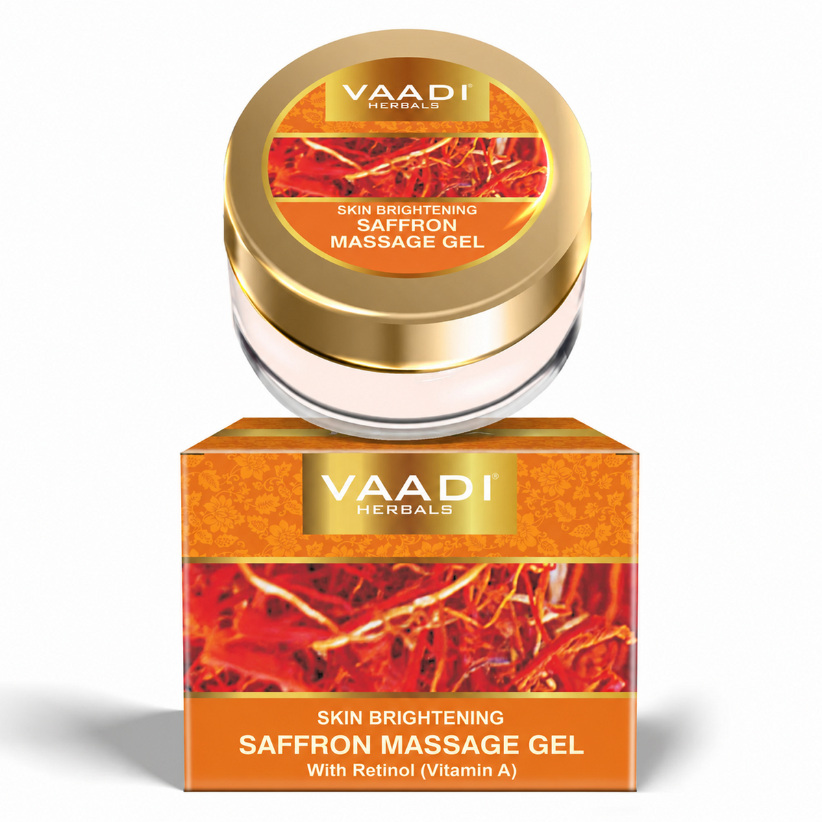 SAFFRON SKIN WHITENING MASSAGE GEL WITH RETINOL (VITAMIN A)(25 Gms)