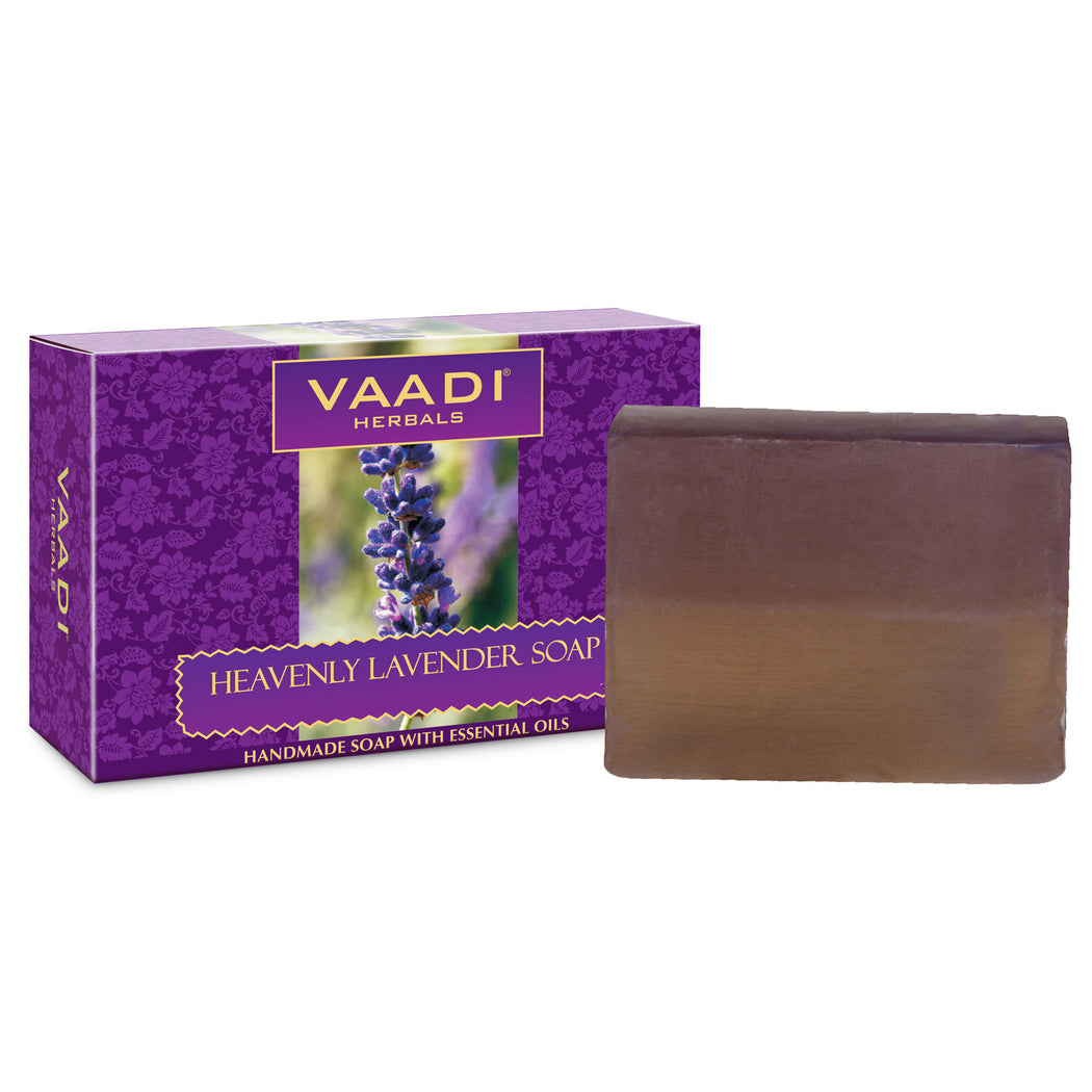 Heavenly LAVENDER SOAP with Rosemary extract (75 gms)