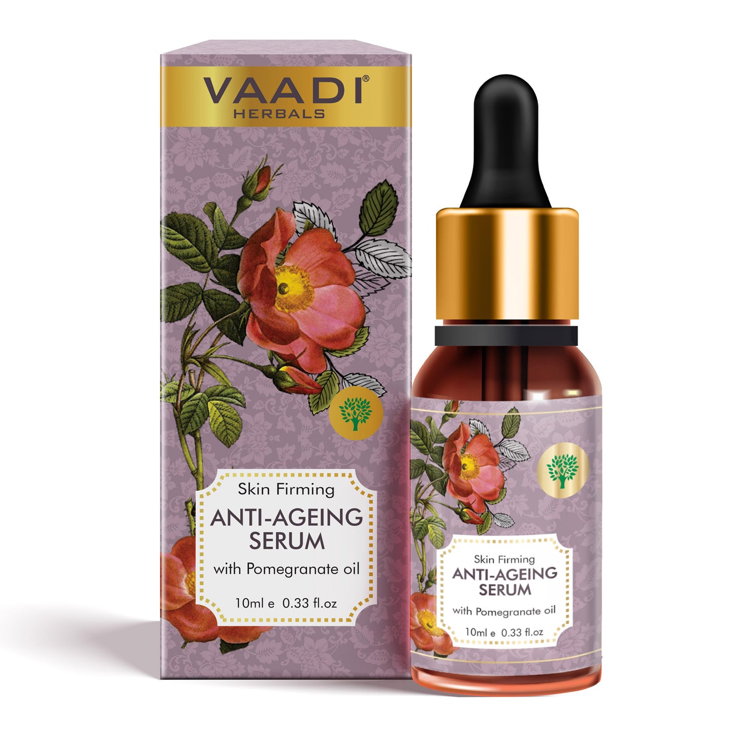 Vitamin E Anti Ageing Serum with Pomegranate Oil - Reduces Fine Lines, Lightens Wrinkles & Brightens Complexion (10 ml)