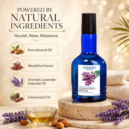 Aromatherapy Body Oil-Lavender & Almond Oil (110 ml)