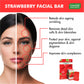 Strawberry Facial Bar with Grapeseed Extract (25 gms)
