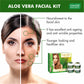 Anti-Acne Aloe Vera Facial Kit with Green Tea Extract (70 gms)