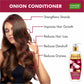 Onion Shampoo With Conditioner For Hairfall Control (350 ml X 2)
