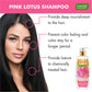 Pink Lotus Shampoo With Honeysuckle Extract - Color Preserving (350 ml)
