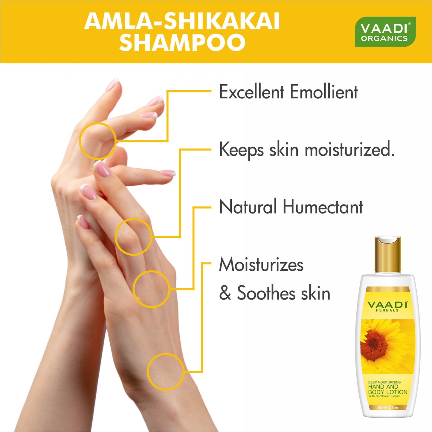 Hand & Body Lotion With Sunflower Extract (350 ml)