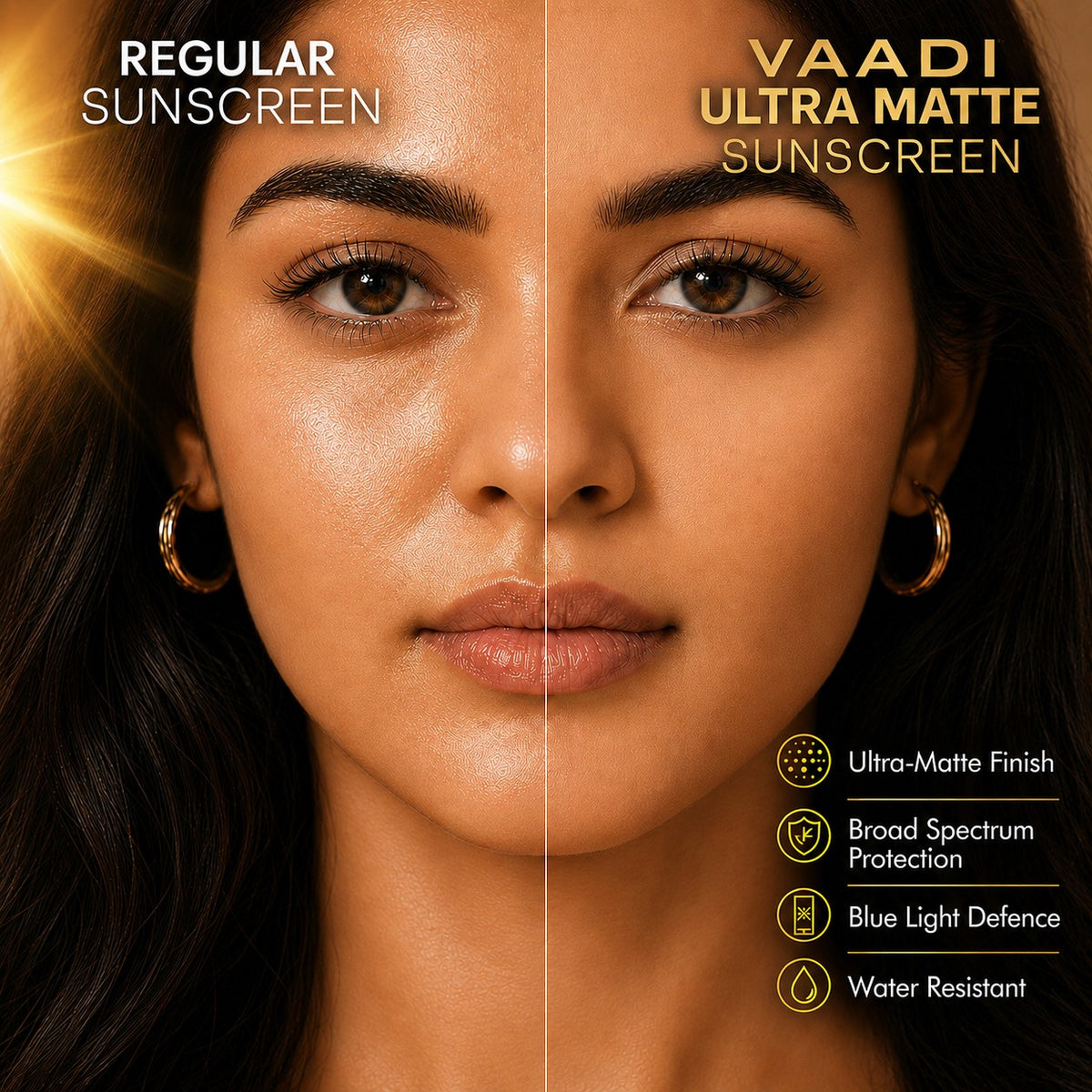 Ultra Matte Sunscreen SPF 70 With Vitamin C & E (110 gms)