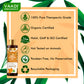 Cold-Pressed Sweet Almond Oil with Vitamin E - Anti Hair Fall - Removes Dark Circles- Skin Moisturizer-Promotes Hair Growth - 250ml