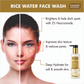 2% Niacinamide + Ceramide Rice Water Face Wash (250 ml) with free Rice Water Moisturizer (60 ml) (Buy X Get Y Free)