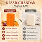 Kesar Chandan Facial Bar with Extract Orange Peel (25 gms)