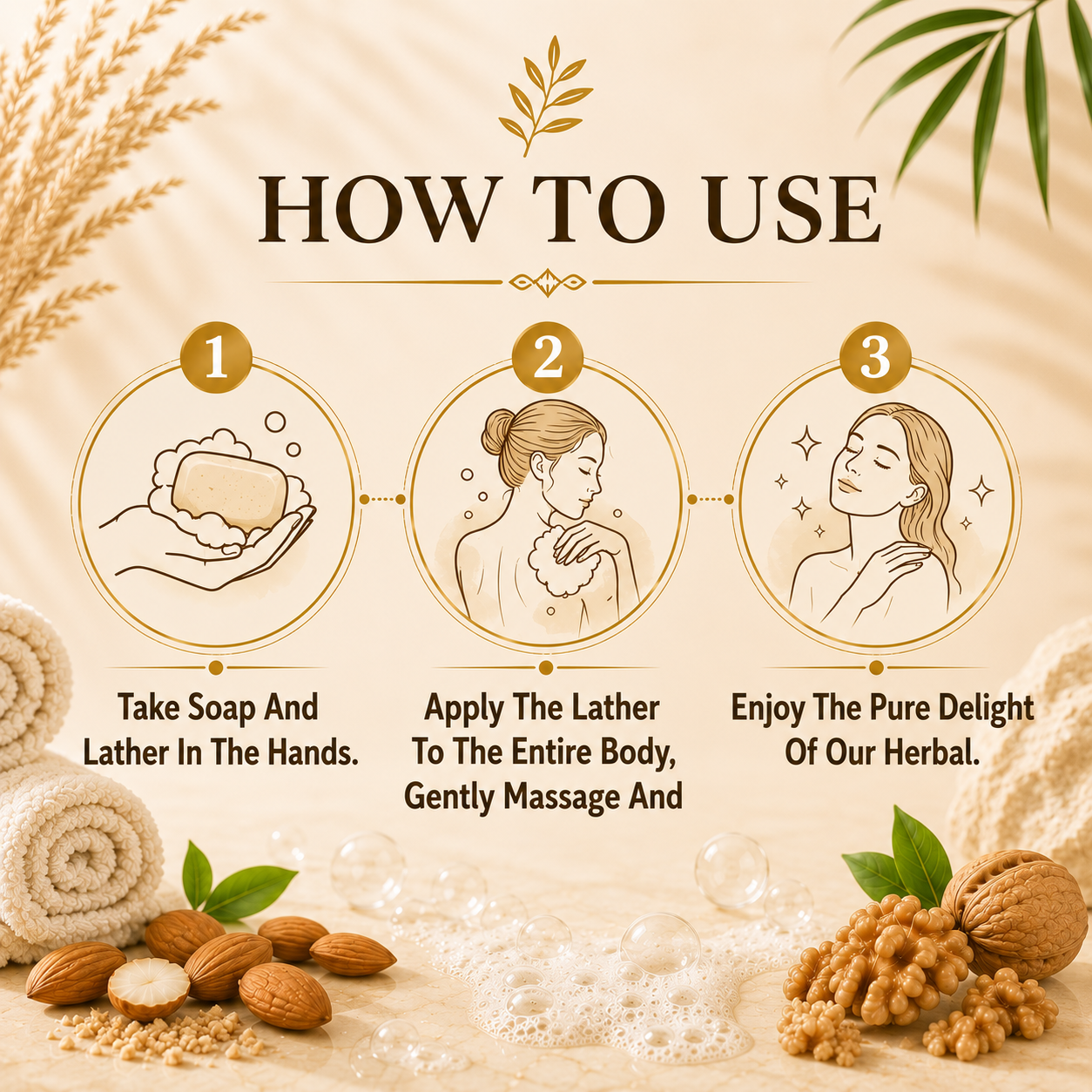 Elbow-Foot-Knee Scrub Soap with Almond & Walnut Scrub (75 gms)