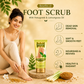 Organic Foot Scrub with Fenugreek & Lemongrass Oil (110 gms)