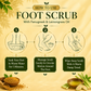 Organic Foot Scrub with Fenugreek & Lemongrass Oil (110 gms)