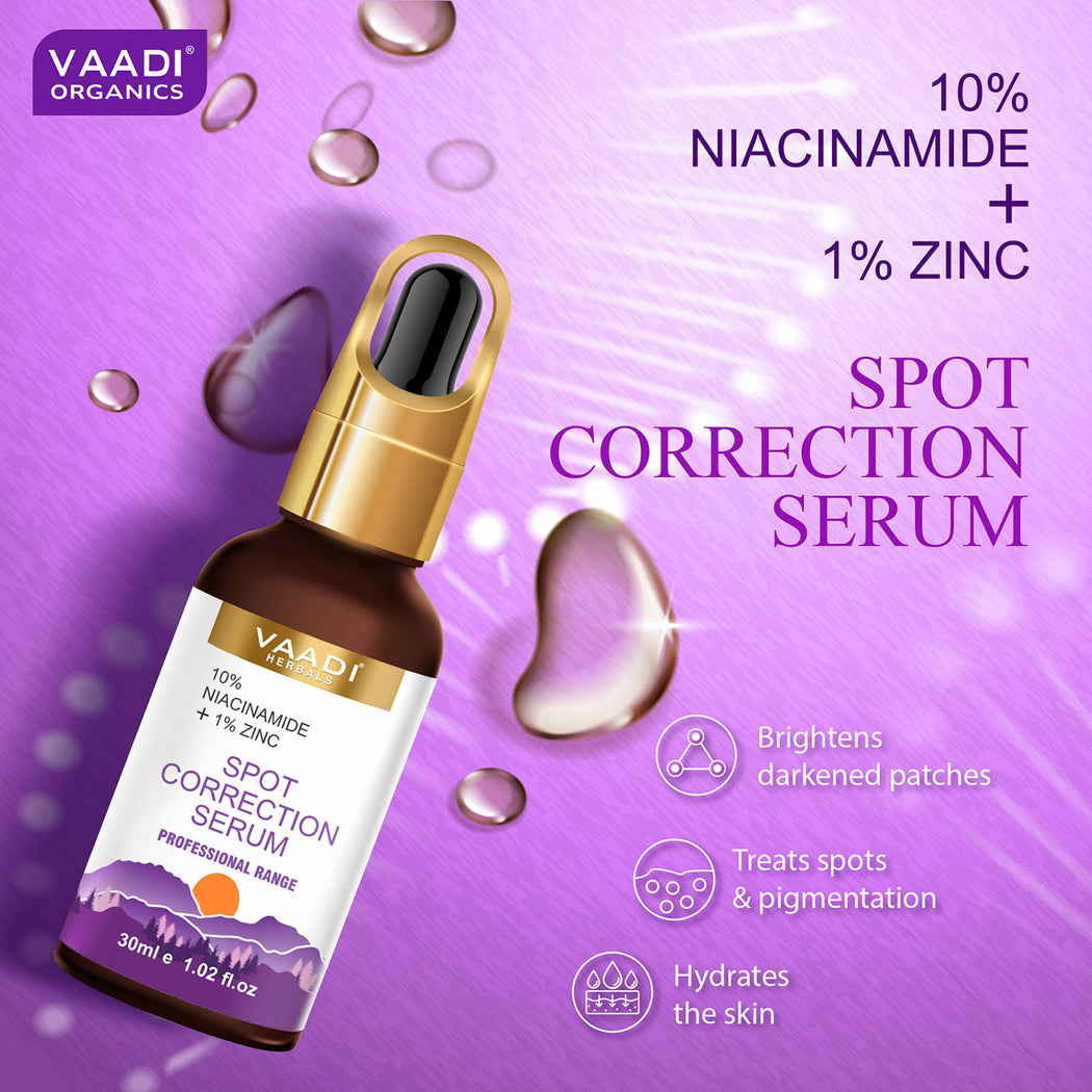 Spot Correction Serum With 10 % Niacinamide & 1% Zinc (30 ml)