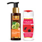Amla Shikakai Shampoo - Hairfall & Damage Control with Corn Rose Conditioner (110 ml x 2)