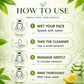 Aloe Vera Deep Pore Cleansing Milk With Lemon Extract  (350 ml)