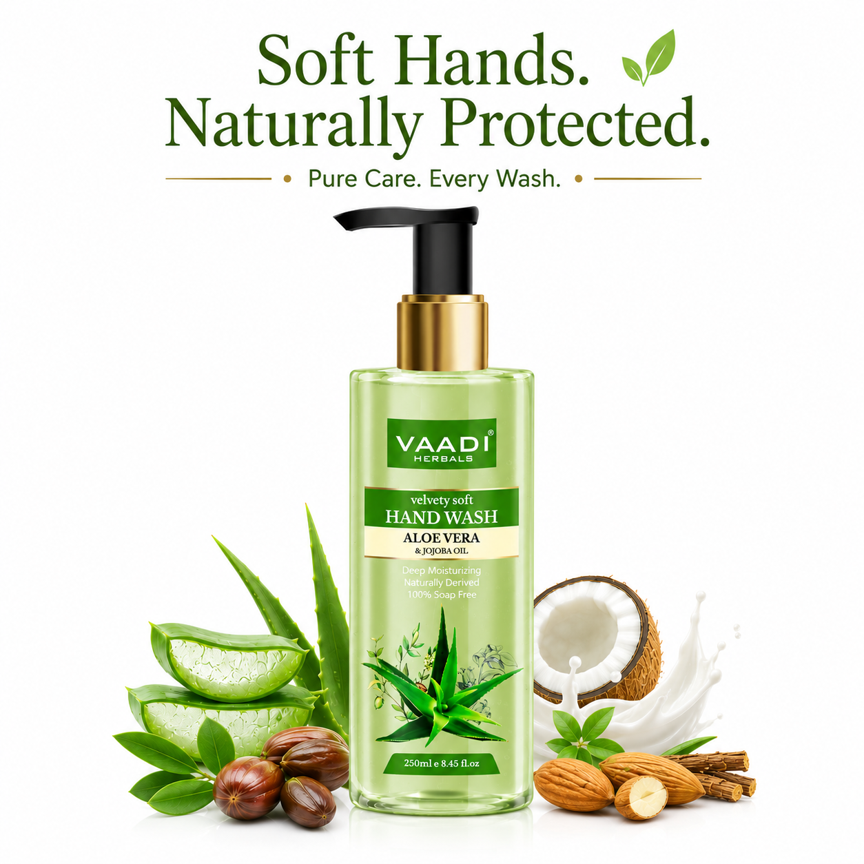 Pack of 3 Velvety Soft Aloe Vera & Jojoba Oil Hand Wash (250 ml x 3)