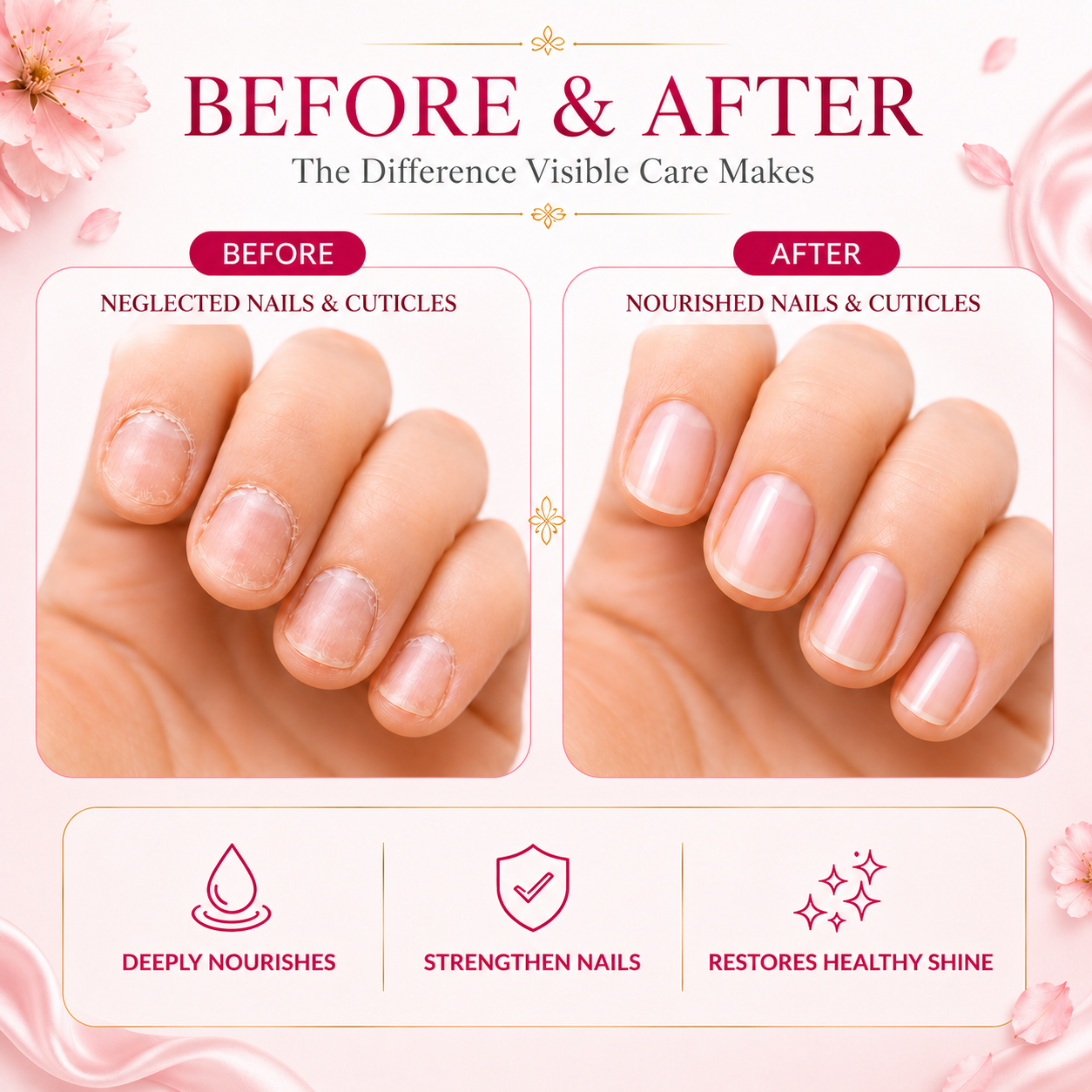 Nail & Cuticle Oil with Jojoba Oil (10 ml)