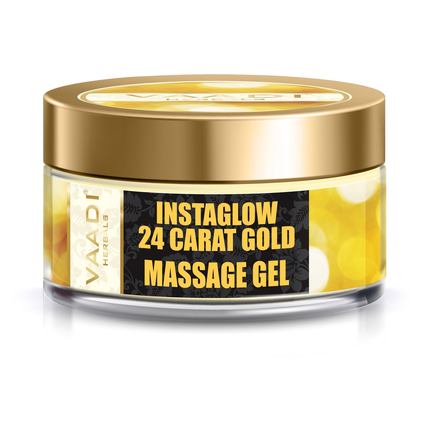 24 Carat Gold Massage Gel - 24 carat Gold Dust & Grape Seed Extract (50 gms)