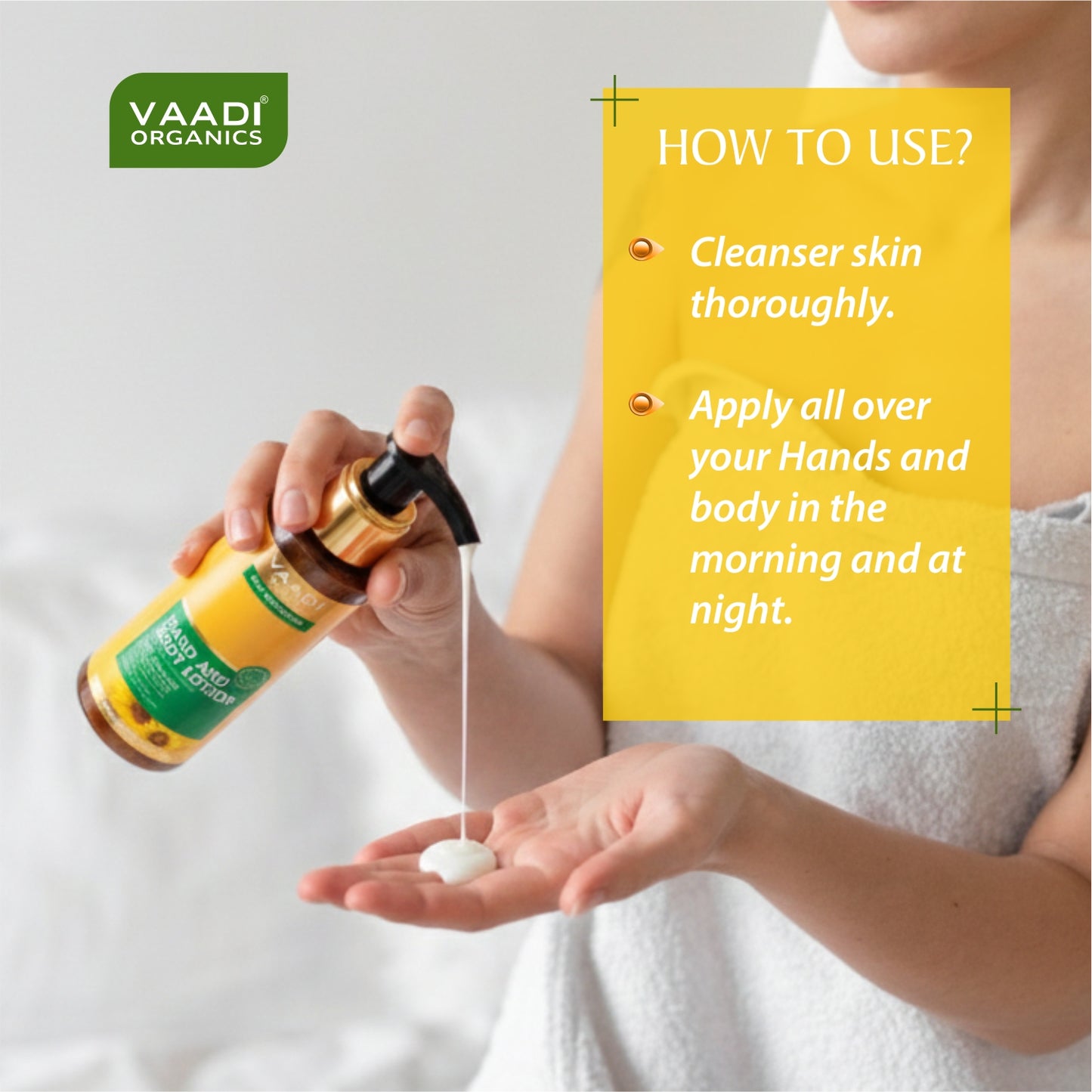 Pack of 3 Hand & Body Lotion With Sunflower Extract (110 ml x 3)