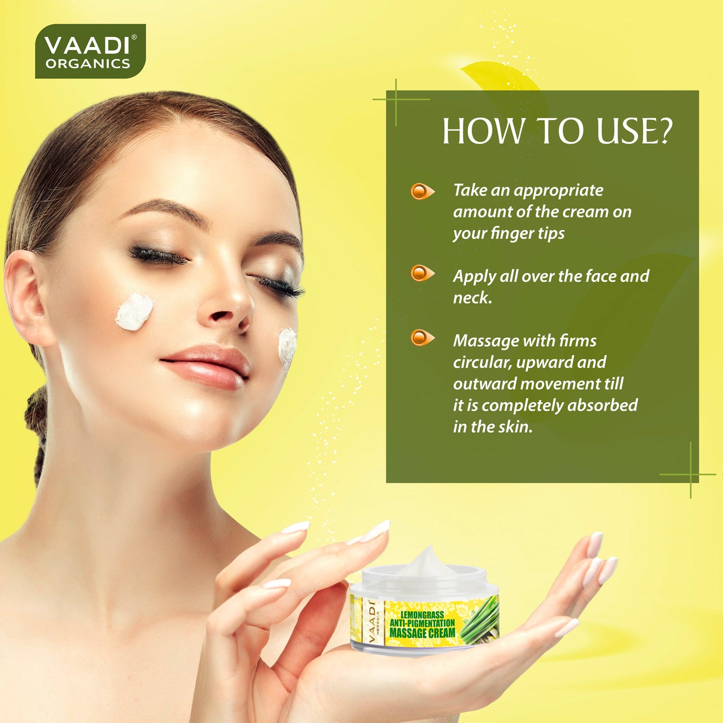 Lemongrass Anti-Pigmentation Massage Cream (50 gms)