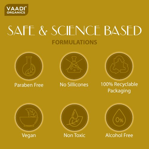 Vaadi Herbals 2% Niacinamide + Ceramide Rice Water Face Wash | B3+ | Brightens Skin|Glass Skin Look| Hydrating (60 ml)