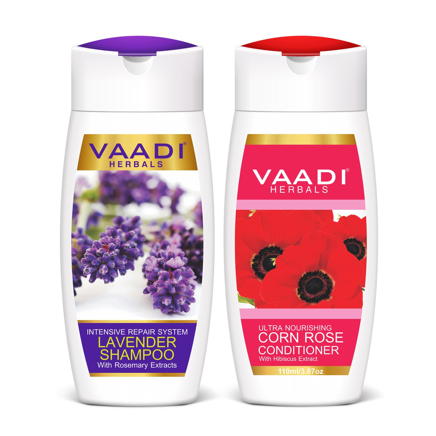 Lavender Shampoo with Corn Rose Conditioner (110 ml x 2)