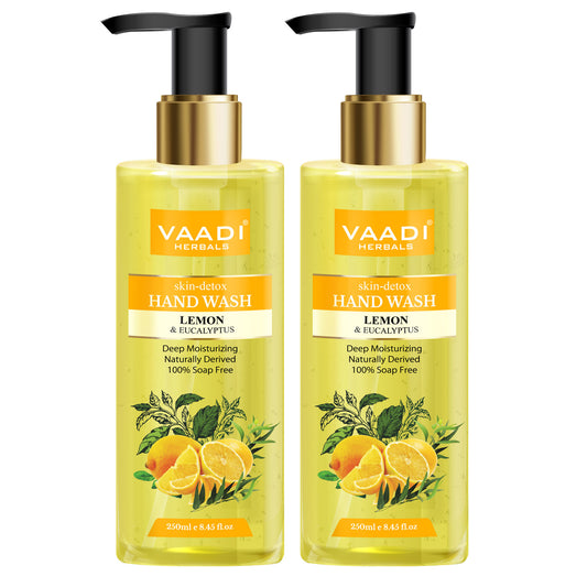 Pack of 2 Skin-Detox Lemon & Eucalyptus Hand Wash (250 ml x 2)