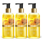 Pack of 3 Refreshing Lemon & Basil Shower Gel (300 ml x 3)