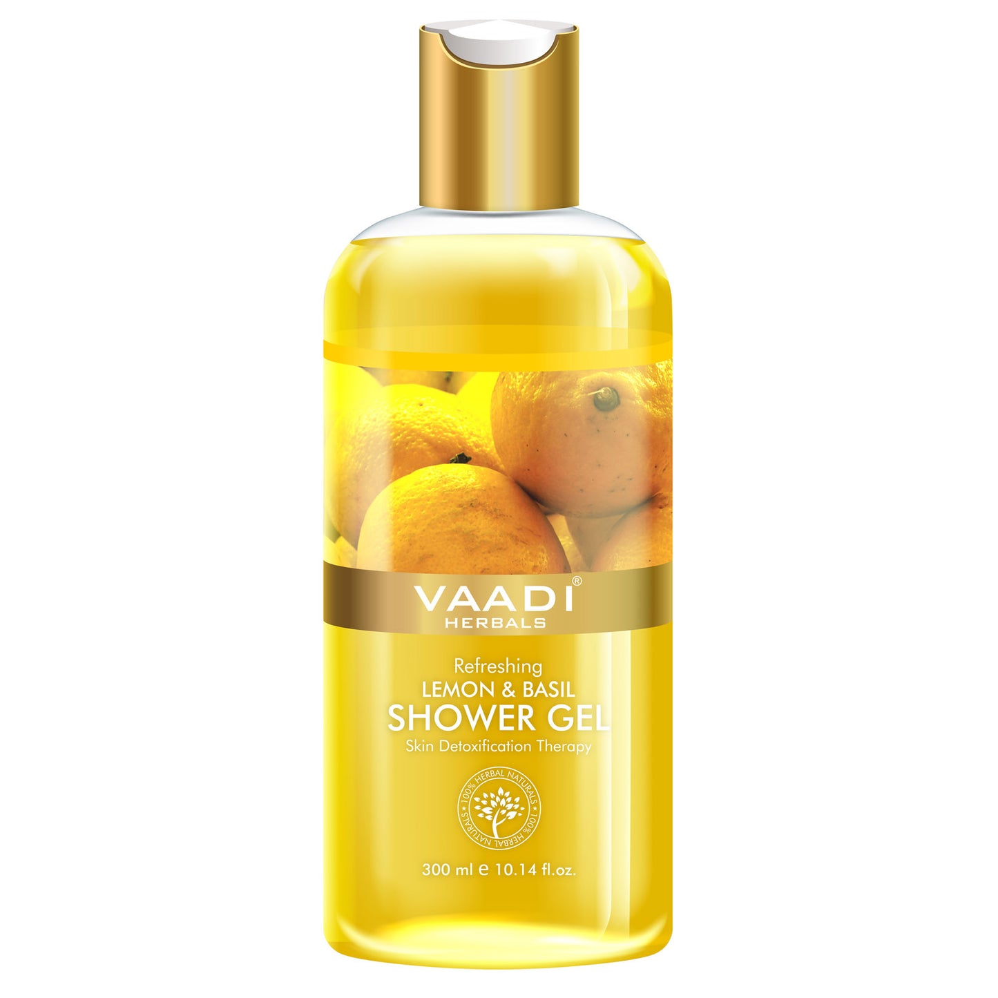 Refreshing Lemon & Basil Shower Gel (300 ml)