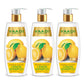 Pack of 3 Dandruff Defense Lemon Shampoo with Extracts of Tea Tree (350 ml x 3)