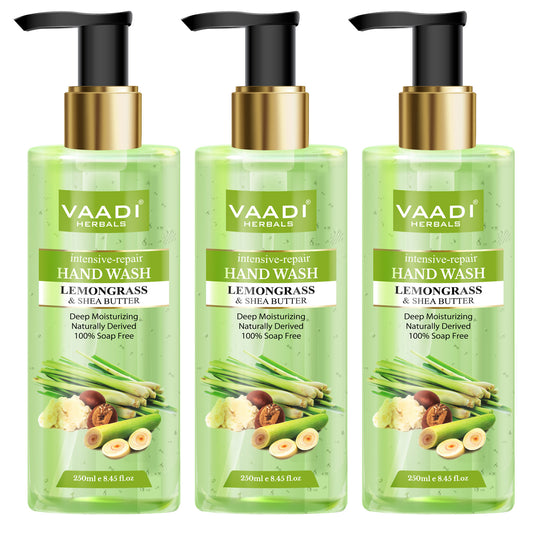 Pack of 3 Intensive-Repair Lemongrass & Shea Butter Hand Wash (250 ml x 3)