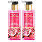 Pack of 2 Insta Glow Pink Rose Face wash with Aloe vera extract ( 2 x 250 ml)