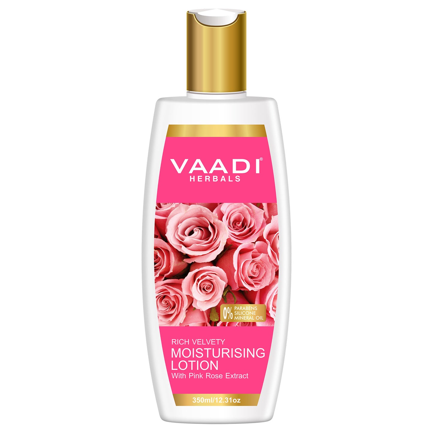 Moisturising Lotion With Pink Rose Extract (350 ml)