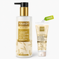 2% Niacinamide + Ceramide Rice Water Face Wash (250 ml) with free Rice Water Moisturizer (60 ml) (Buy X Get Y Free)
