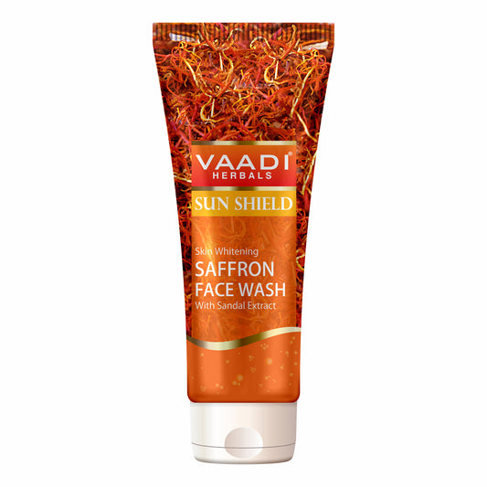 Skin Whitening Saffron Face Wash With Sandal Extract (60 ml)