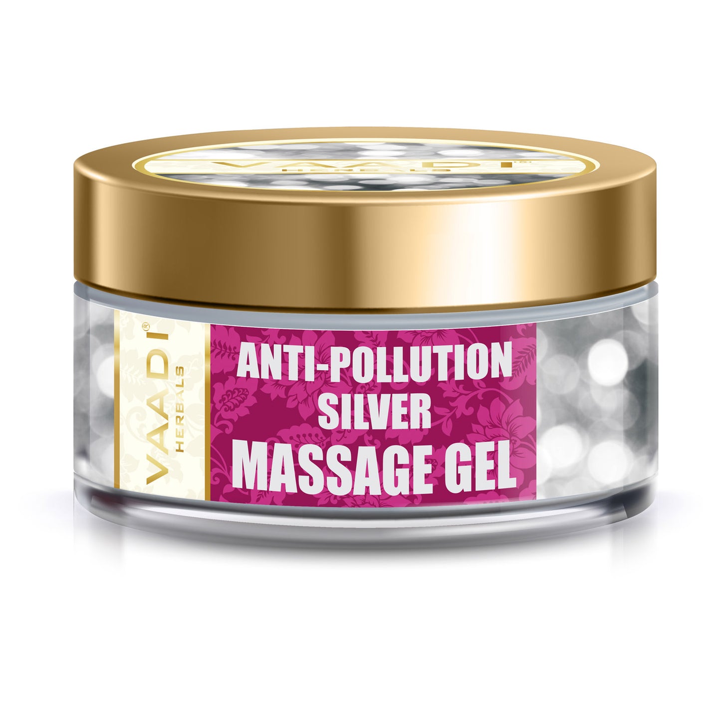 Silver Massage Gel - Pure Silver dust & Sandalwood Oil (50 gms)