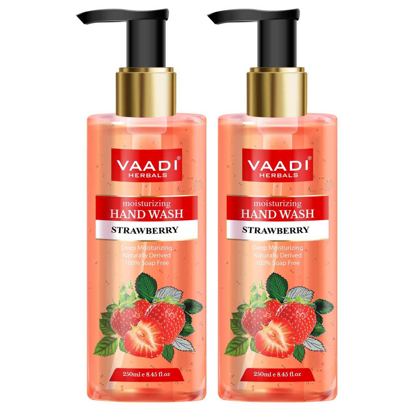 Pack of 2 Deep Moisturizing Strawberry Hand Wash (250 ml x 2)