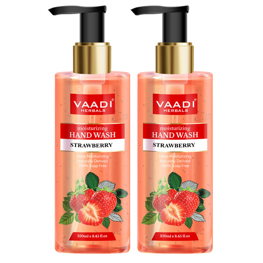 Pack of 2 Deep Moisturizing Strawberry Hand Wash (250 ml x 2)