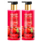 Pack of 2 Strawberry Scrub Face Wash With Mulberry Extract (2 x 250 ml)