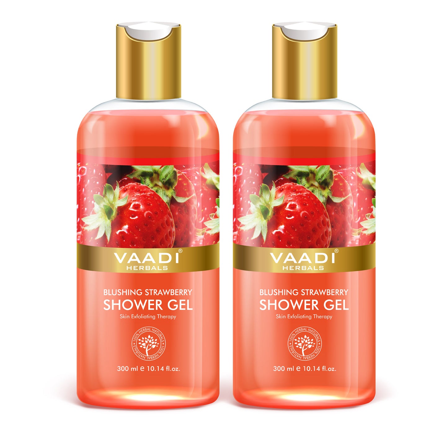 Pack of 2  Blushing Strawberry Shower Gel (300 ml x 2)