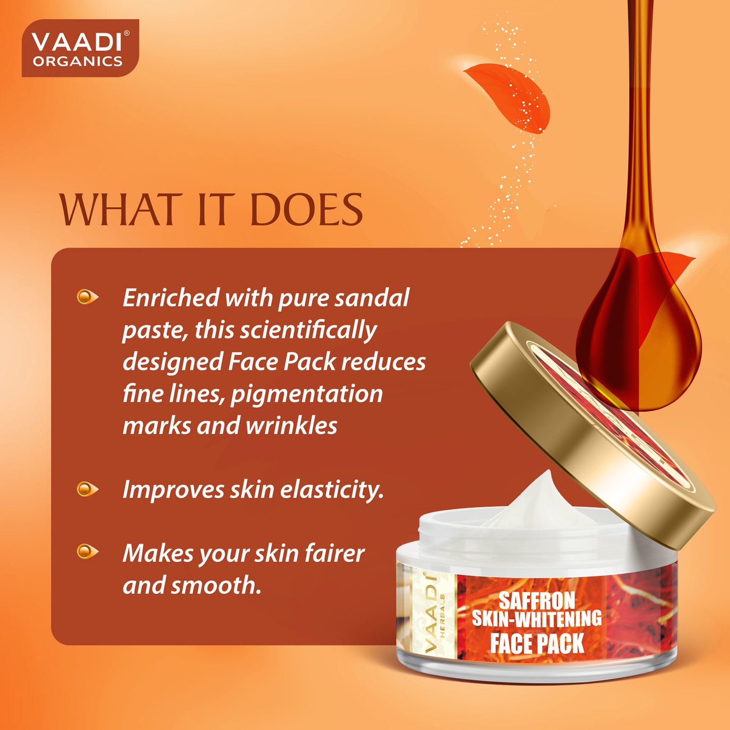 Saffron Skin-Whitening Face Pack (70 gms)