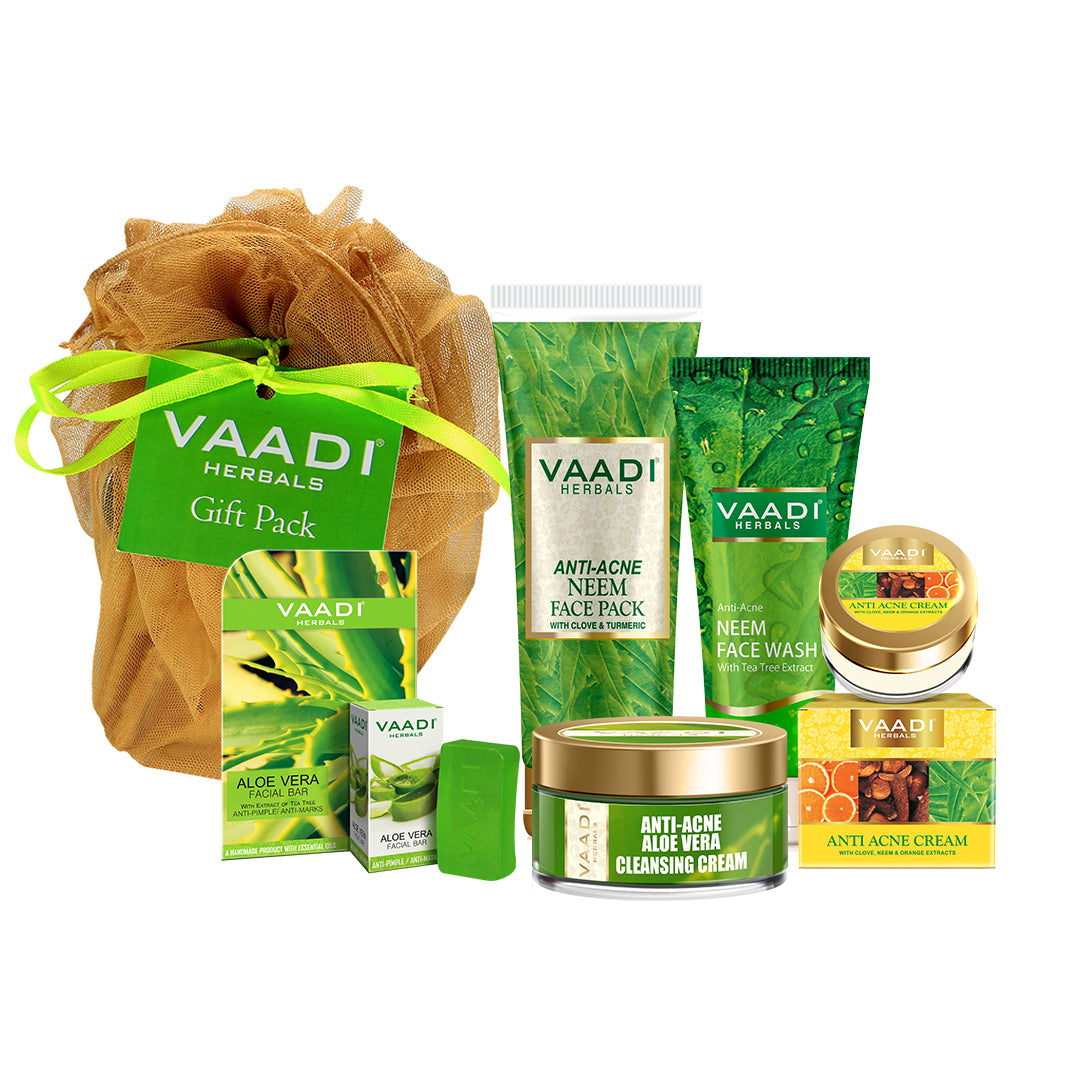 Acne Treatment Set - Aloe Vera - Removes Acne & Pimple Marks (285 gms)