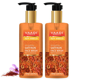 Pack of 2 Skin Whitening Saffron Face Wash With...