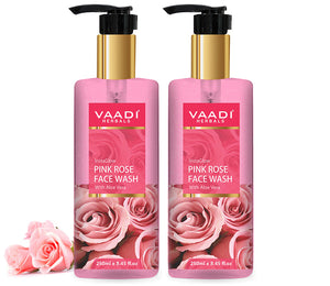 Pack of 2 Insta Glow Pink Rose Face wash with A...