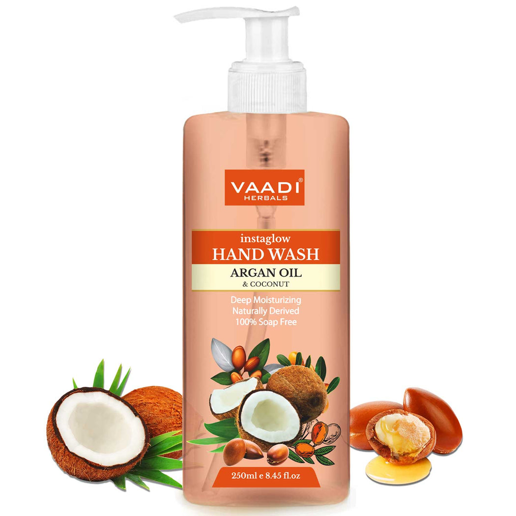 Instaglow Argan Oil & Coconut Hand Wash (250 ml)