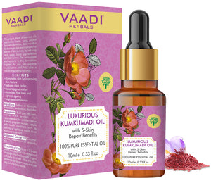 Luxurious Kumkumadi Oil (Pure Mix of Saffron, S...