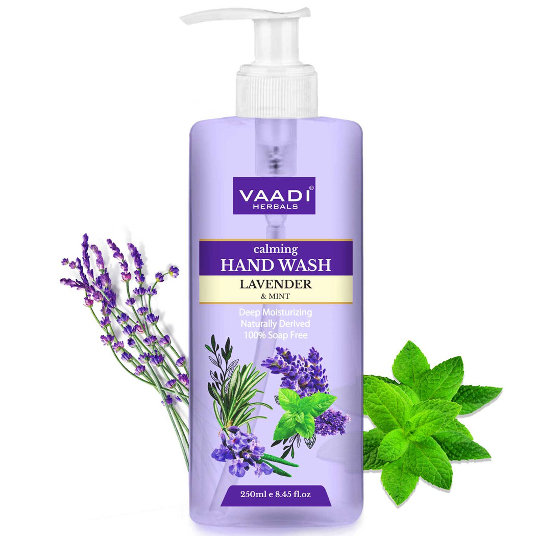 Calming Lavender & Mint Hand Wash - Deep Moisutirizing (250 ml)
