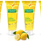 Pack of 4 Honey Lemon Face Wash With Jojoba Beads (60 ml x 4)
